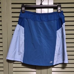 New Balance Blue and Light Blue Sports Skort